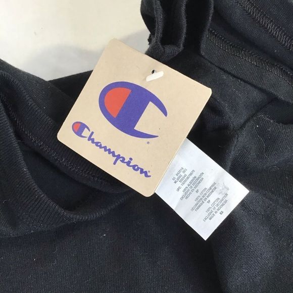 New Champion Heritage Script Logo Cropped T Shirt - Picture 5 of 7